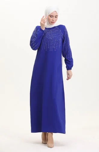 Steinfarbenes Abendkleid 0521-01 Saks 0521-01