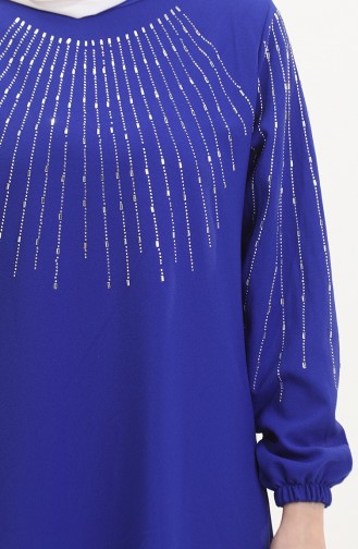 Steinfarbenes Abendkleid 0521-01 Saks 0521-01