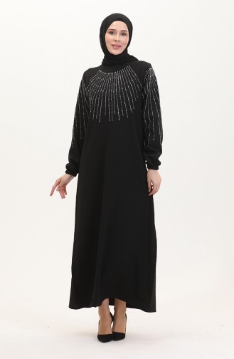 Stone Abendkleid 0521-02 Schwarz 0521-02