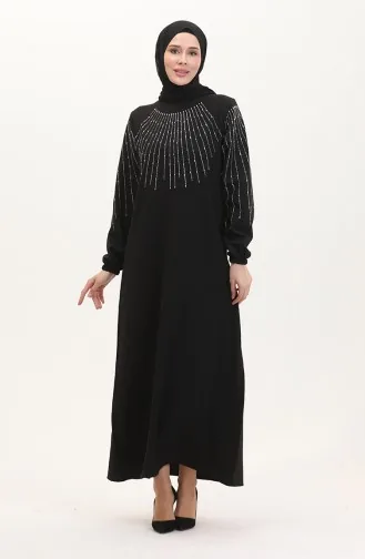 Stone Abendkleid 0521-02 Schwarz 0521-02