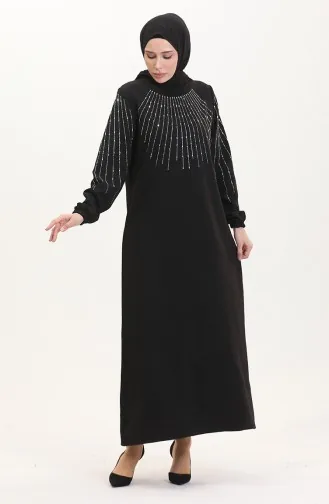 Stone Abendkleid 0521-02 Schwarz 0521-02
