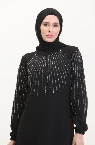 Stone Abendkleid 0521-02 Schwarz 0521-02