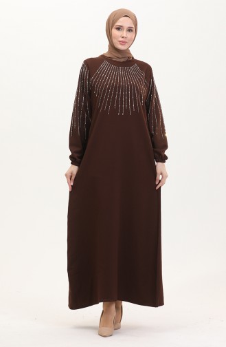 Stone Abendkleid 0521-03 Braun 0521-03