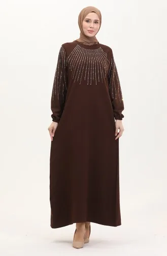 Stone Abendkleid 0521-03 Braun 0521-03