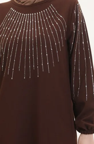 Stone Abendkleid 0521-03 Braun 0521-03