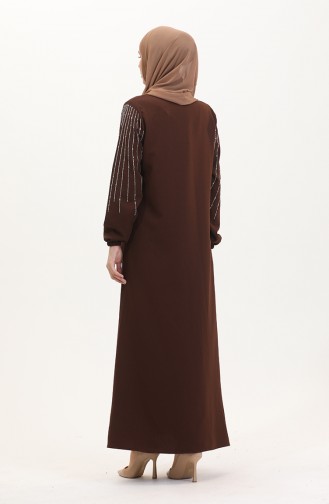 Stone Abendkleid 0521-03 Braun 0521-03