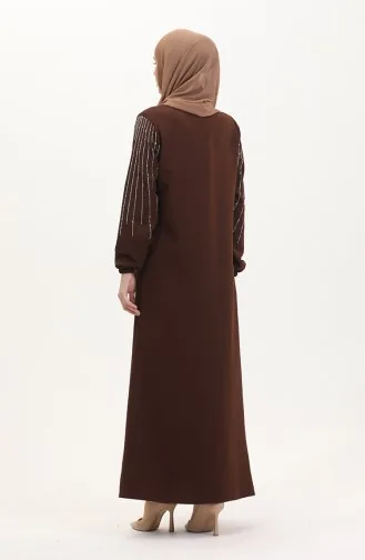 Stone Abendkleid 0521-03 Braun 0521-03