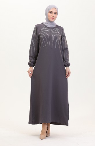 Stone Abendkleid 0521-04 Anthrazit 0521-04