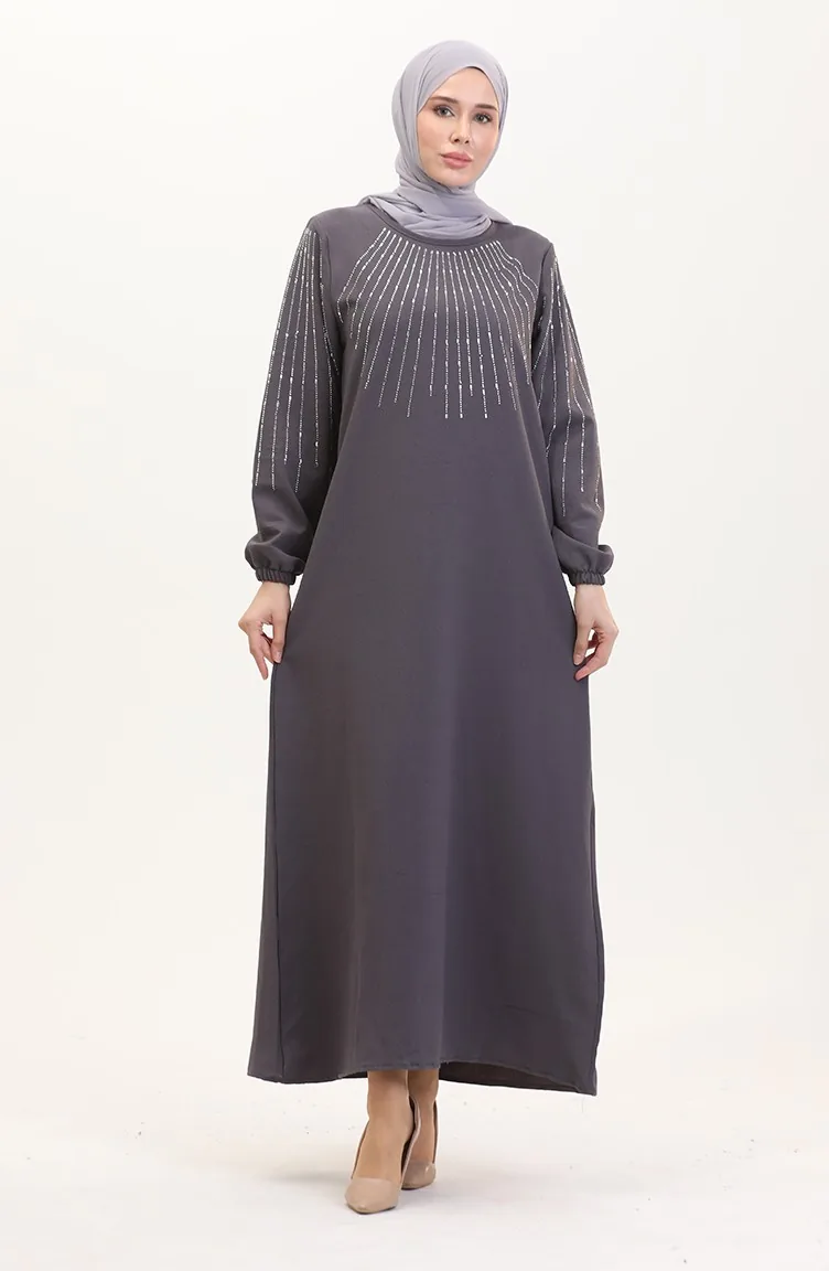 Stone Abendkleid 0521-04 Anthrazit 0521-04
