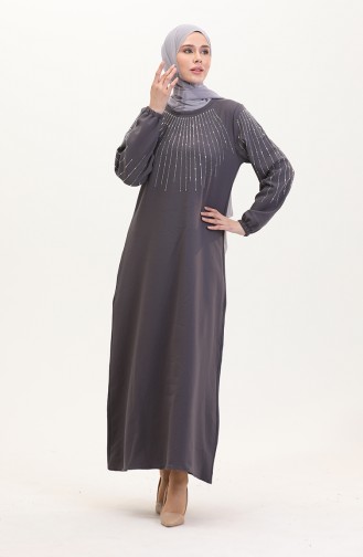 Stone Abendkleid 0521-04 Anthrazit 0521-04