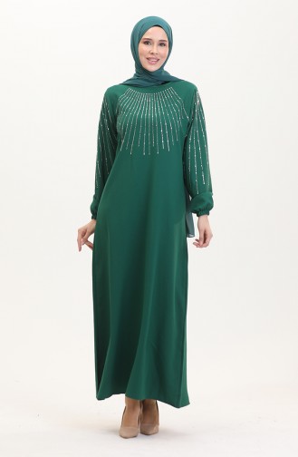 Stone Abendkleid 0521-05 Smaragdgrün 0521-05