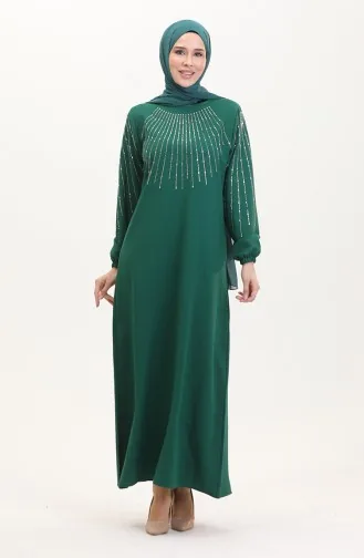Stone Abendkleid 0521-05 Smaragdgrün 0521-05