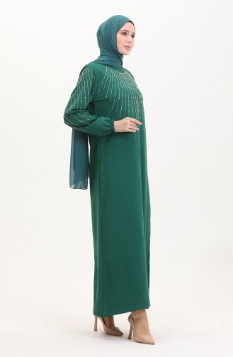 Stone Abendkleid 0521-05 Smaragdgrün 0521-05