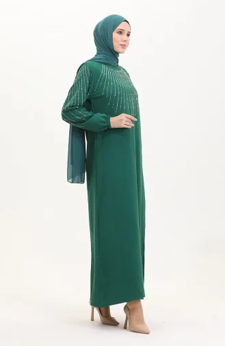 Stone Abendkleid 0521-05 Smaragdgrün 0521-05