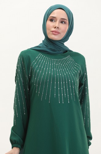 Stone Abendkleid 0521-05 Smaragdgrün 0521-05