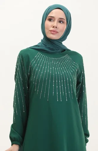 Stone Abendkleid 0521-05 Smaragdgrün 0521-05
