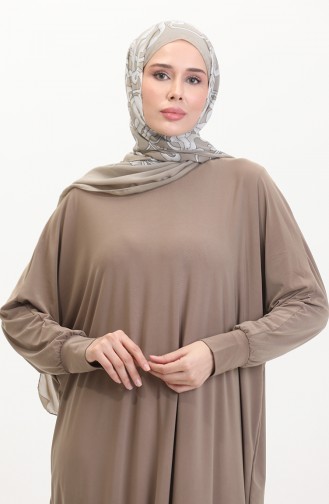 Robe Casual Manches Chauve Souris 2000-23 Vison Clair 2000-23