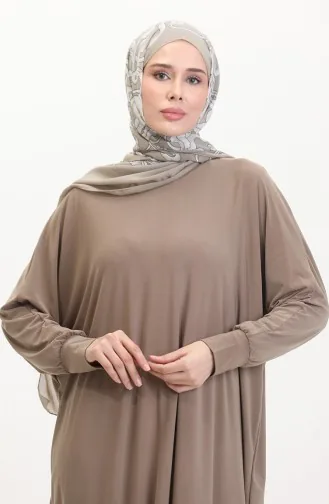 Batwing Sleeve Casual Dress 2000-23 Powder 2000-23