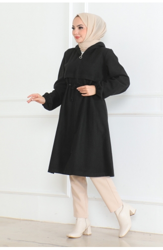 Laced Sports Cashmere Coat 05033-01 Black 05033-01