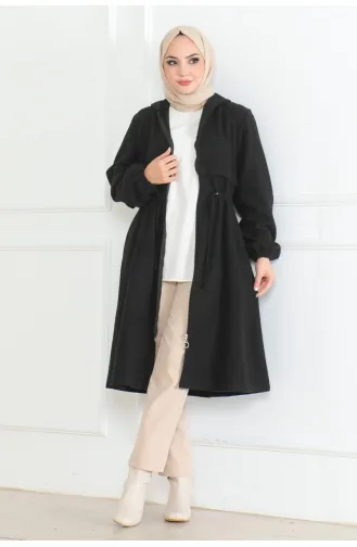 Laced Sports Cashmere Coat 05033-01 Black 05033-01