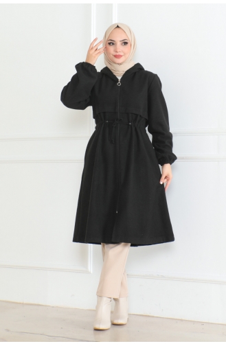 Laced Sports Cashmere Coat 05033-01 Black 05033-01