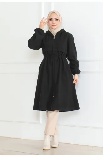 Laced Sports Cashmere Coat 05033-01 Black 05033-01