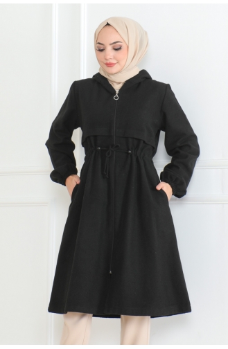 Laced Sports Cashmere Coat 05033-01 Black 05033-01