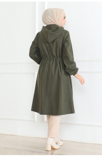 Laced Sports Cashmere Coat 05033-03 Khaki 05033-03