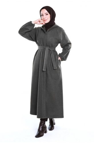 Hijabjas Met Riem 0502-01 Grijs 0502-01