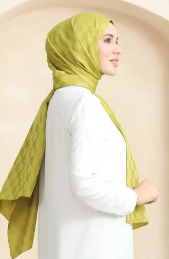 Koza Jacquard-Schal 90181-05 Pistaziengrün 90181-05