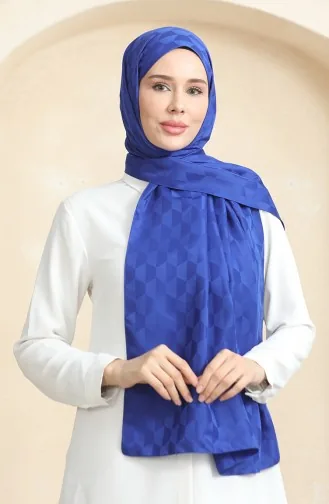 Koza Jacquard Shawl 90181-07 Saxe 90181-07