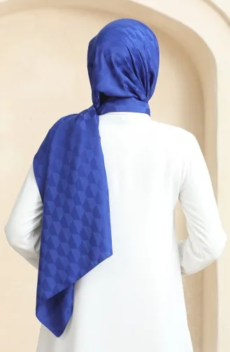 Koza Jacquard Shawl 90181-07 Saxe 90181-07