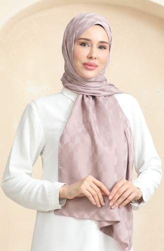 Koza Jacquard Sjaal 90181-14 Dusty Rose 90181-14