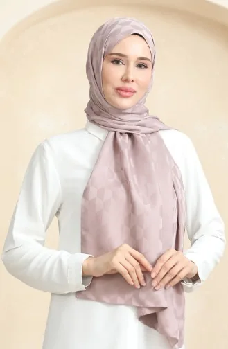 Koza Châle Jacquard 90181-14 Rose Poudré 90181-14