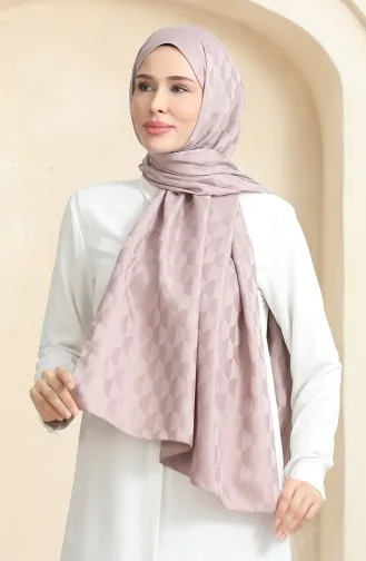 Koza Châle Jacquard 90181-14 Rose Poudré 90181-14