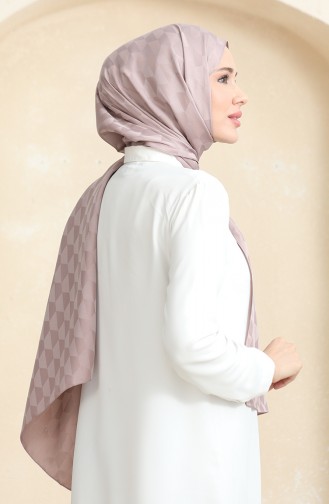 Koza Jacquard Sjaal 90181-14 Dusty Rose 90181-14