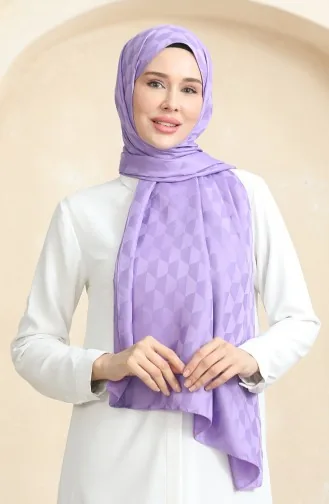 Koza Jacquard Shawl 90181-18 Lilac 90181-18