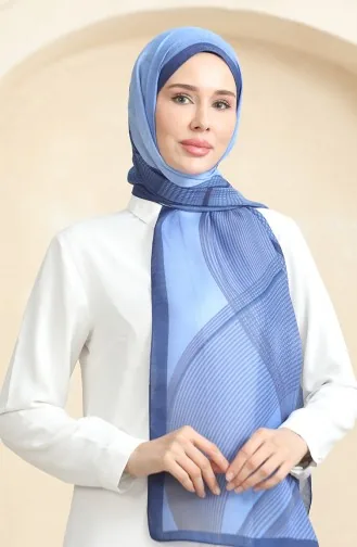 Amberkleurige Sjaal 70241-06 Indigo 70241-06