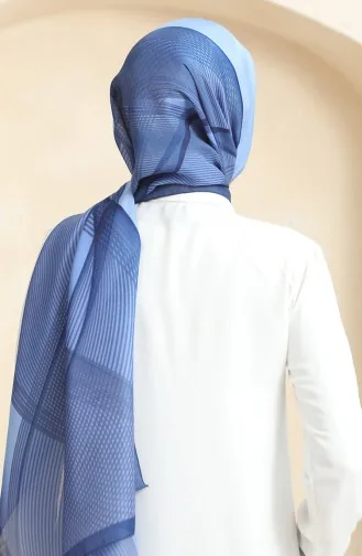 Amberkleurige Sjaal 70241-06 Indigo 70241-06