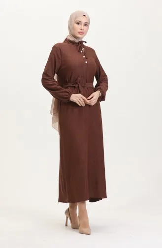 Prachtige Jurk Met Kraag En Knopen 5025-02 Taba 5025-02