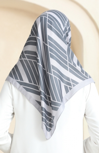Echarpe Coton Doux 19093-01 Gris Fumé 19093-01