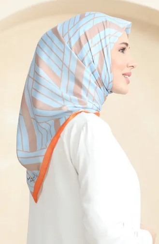 إيشارب سوفت قطن 19093-11 فيزون أزرق فاتح 19093-11