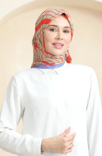 إيشارب سوفت قطن 19093-18 بيج برتقالي 19093-18