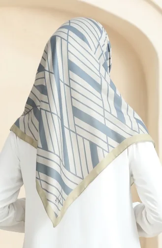 Soft Cotton Scarf 19093-22 Beige Smoke 19093-22