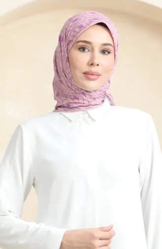 Zachte Katoenen Sjaal 19094-21 Poederroze 19094-21