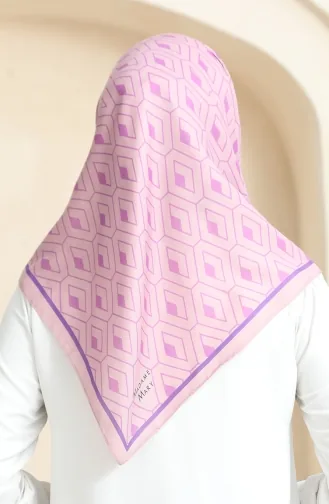 Zachte Katoenen Sjaal 19094-21 Poederroze 19094-21