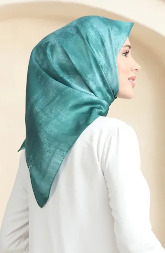 Kristal Eşarp 19095-16 Zümrüt Yeşili