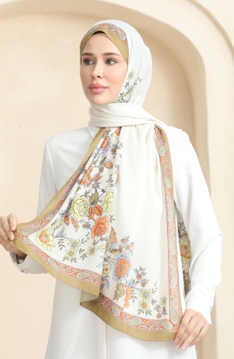 Patterned Soft Shawl 70271-09 Mustard 70271-09