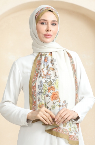 Patterned Soft Shawl 70271-09 Mustard 70271-09