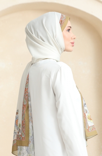 Patterned Soft Shawl 70271-09 Mustard 70271-09